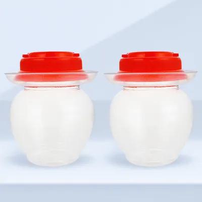 Food Storage Containers - 2 unidades de recipientes de plástico