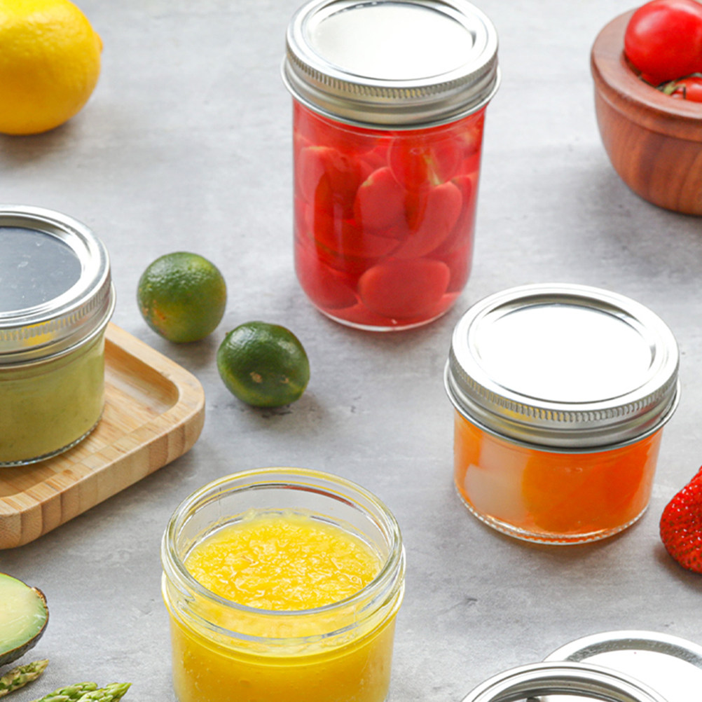 Food Storage Containers - 3 unidades de mini frascos de