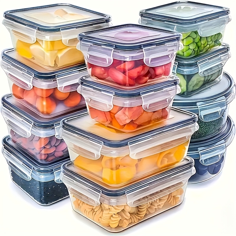Food Storage With Dividers - Juego de 8 Piezas que Incluye