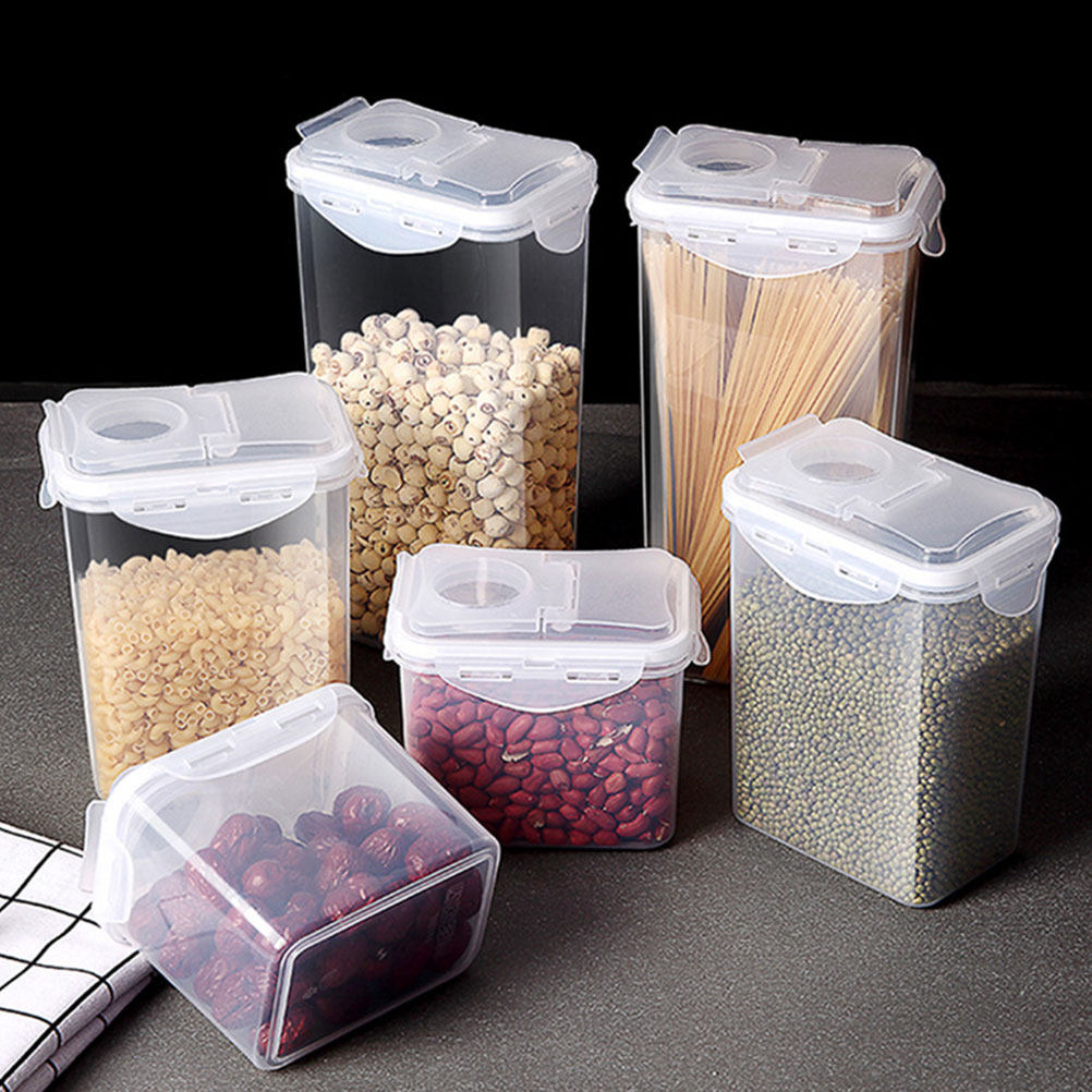 Food Storage Containers - Juego de 2 recipientes de almacenamiento,