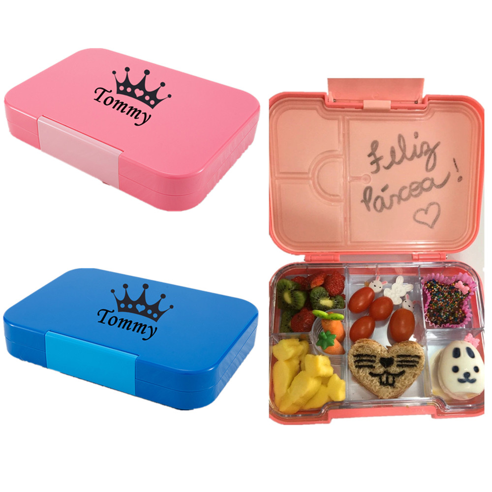 Food Storage Oven Safe - MIYOCAR-fiambrera personalizada con cualquier nombre, 6