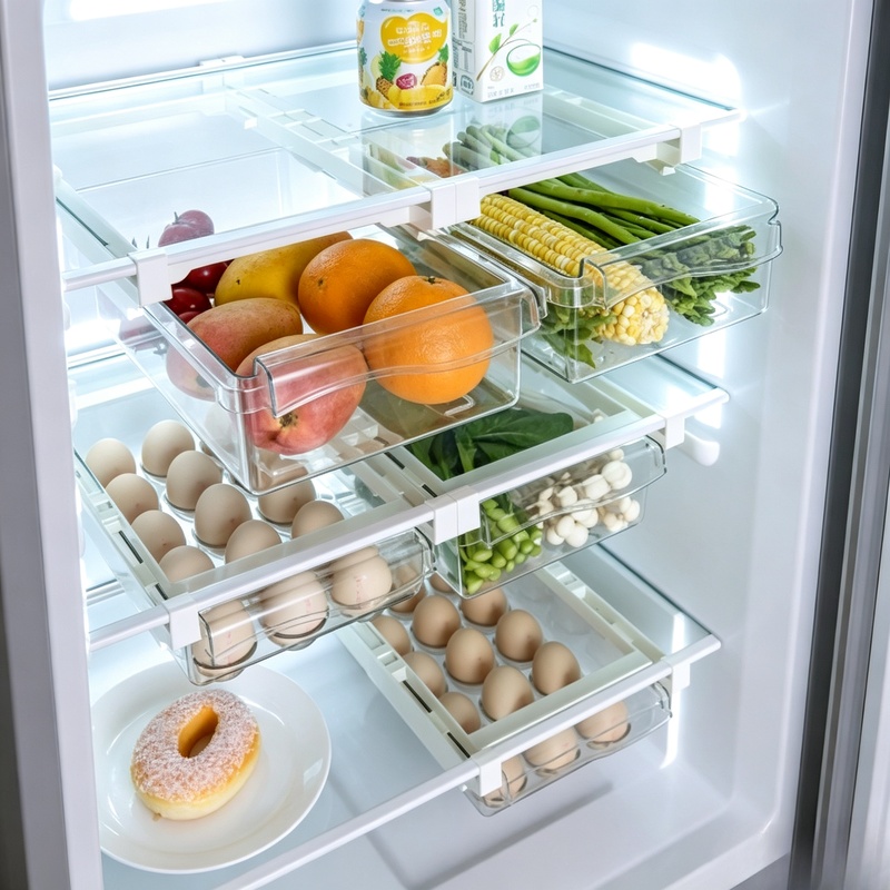 Caja de almacenamiento desliza - Food Storage With Dividers reseña y precio