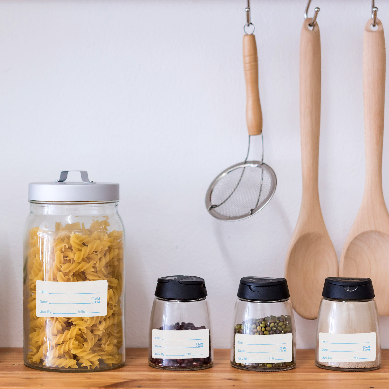 1 rollo de etiquetas adhesivas - Food Storage Labels reseña y precio