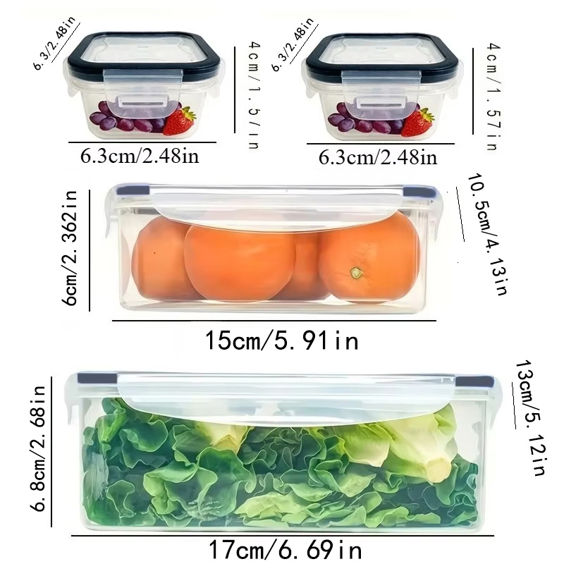 Juego de 8 Piezas que Incluye  - Food Storage With Dividers reseña y precio