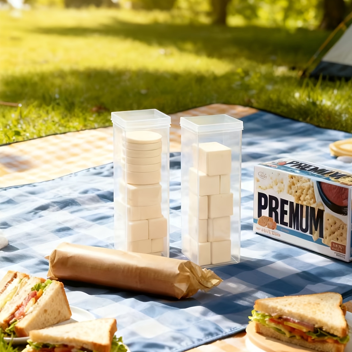 Contenedor Rectangular Transpa - Food Storage With Dividers reseña y precio