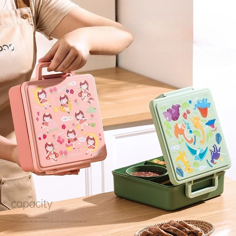 Fiambrera de dibujos animados  - Food Storage Oven Safe reseña y precio