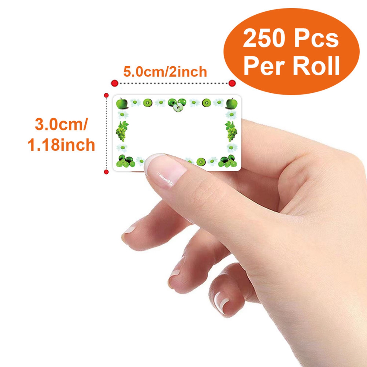 250 Etiquetas Rectangulares pa - Food Storage Labels reseña y precio
